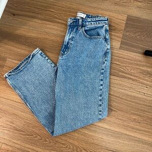 Abercrombie & Fitch High Rise Blue Jeans